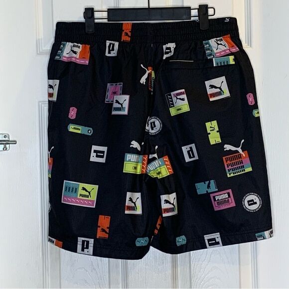 PUMA Brand LOVE Printed Men's Shorts Size Large - Picture 2 of 11